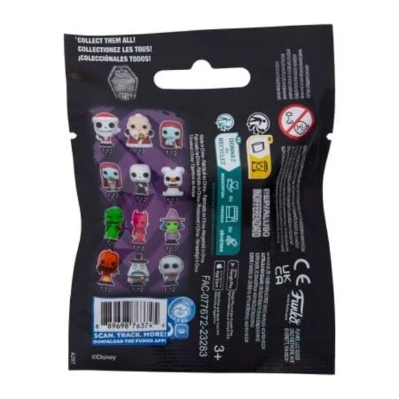 Jack Skellington Funko Bitty Pop! from Nightmare Before Christmas Series - Picture 9 of 9